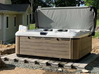 Beautiful Backyard Upgrade with a Bullfrog Spa Installation