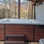 Private Backyard Spa Retreat with a Woodland View