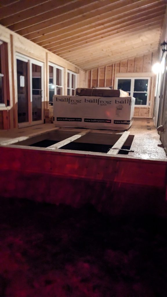 Relaxing Hot Tub Setup for a Quiet Country Home