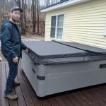 Relaxing Hot Tub Setup for a Quiet Country Home