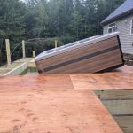 Cozy Outdoor Spa Upgrade for a Wooded Home 1