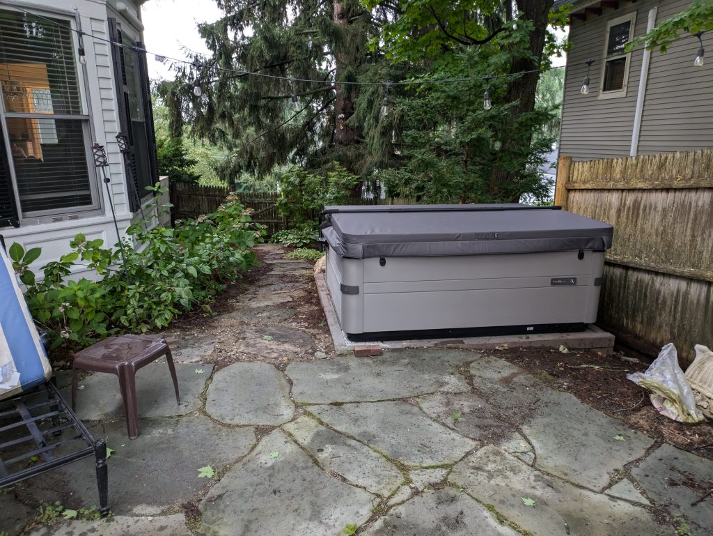 Outdoor Living Upgrade with a Bullfrog Spa