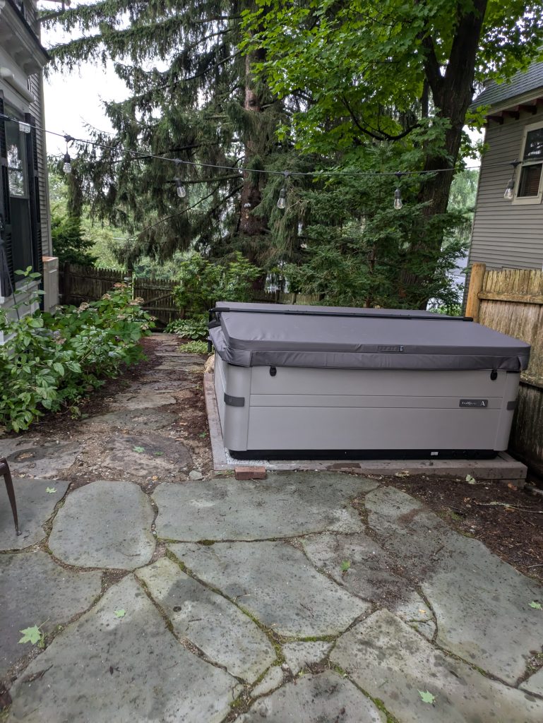 Outdoor Living Upgrade with a Bullfrog Spa 1