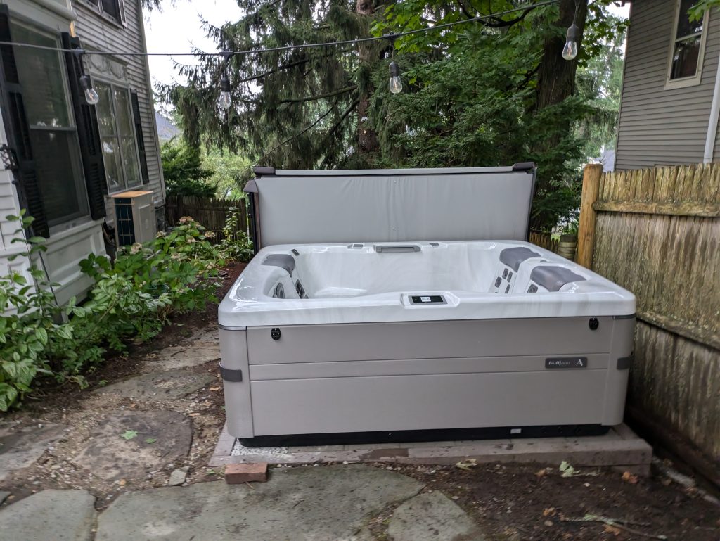 Outdoor Living Upgrade with a Bullfrog Spa 2