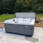 1. Tranquil Woodland Hot Tub Installation for a Cozy Home