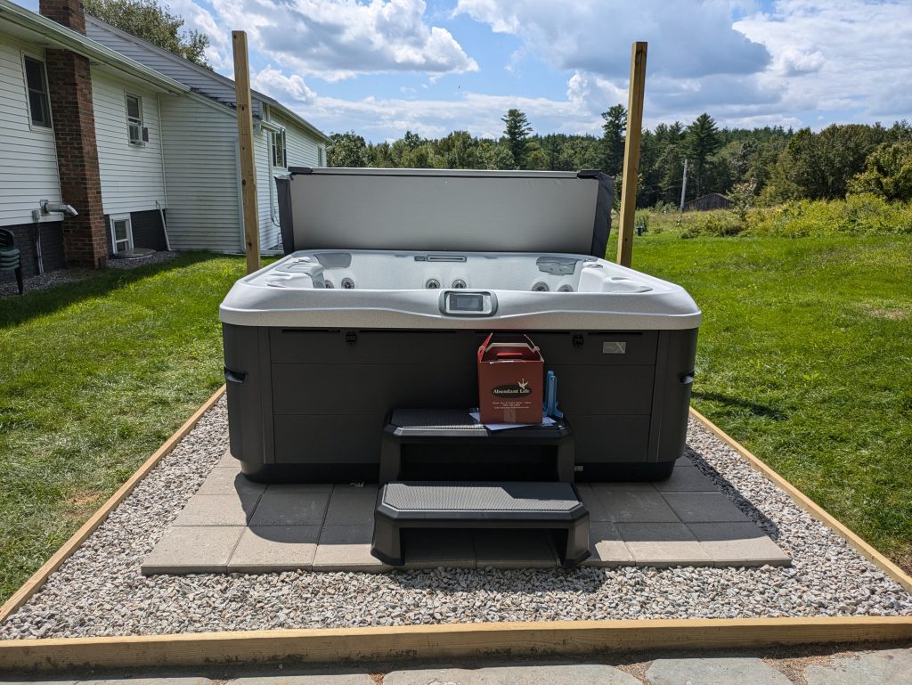 1. Tranquil Woodland Hot Tub Installation for a Cozy Home 1