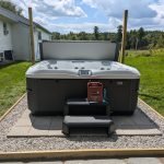 1. Tranquil Woodland Hot Tub Installation for a Cozy Home 1