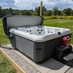 Tranquil Woodland Hot Tub Installation for a Cozy Home