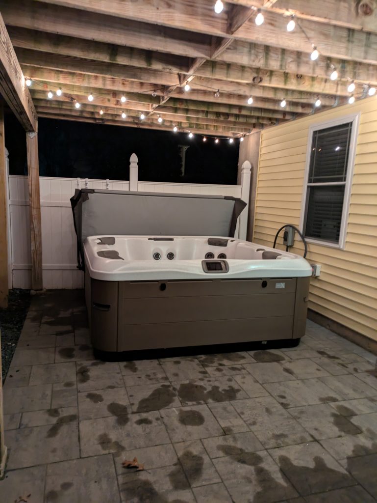 21. Woodland Hot Tub Retreat Designed for Relaxation 1