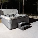 Secluded Backyard Retreat with a Bullfrog Spa Installation 1