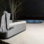Secluded Backyard Retreat with a Bullfrog Spa Installation 3