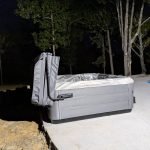 Secluded Backyard Retreat with a Bullfrog Spa Installation 4