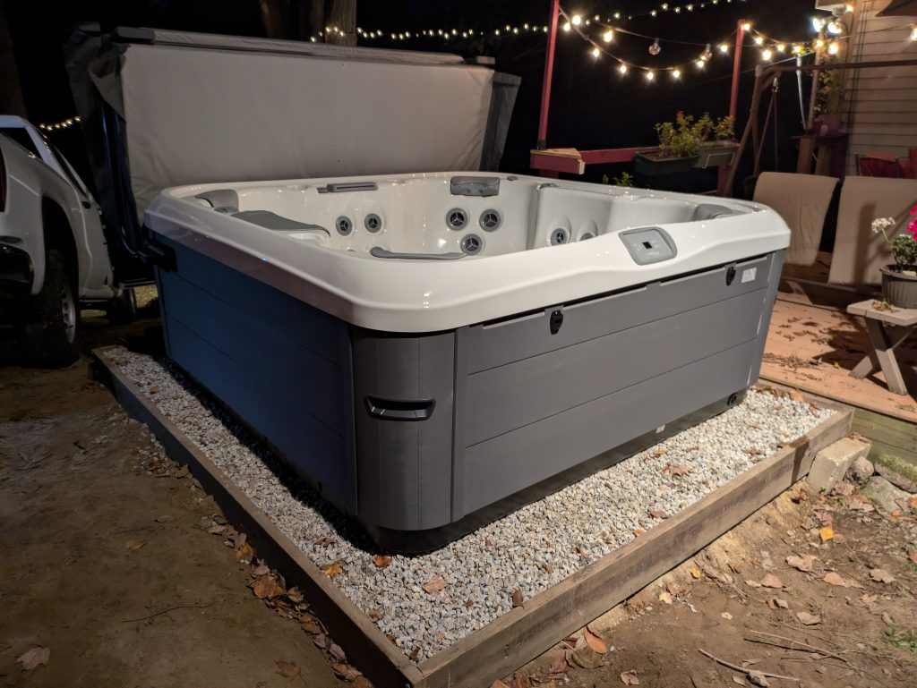 Relaxing Hot Tub Escape Surrounded by Nature 1